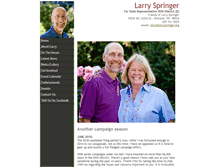 Tablet Screenshot of larryspringer.org